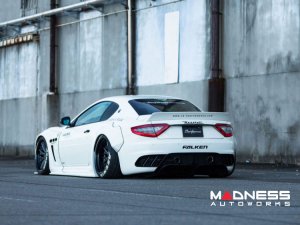 Maserati GranTurismo Custom Wheels - VWS-2 by Vossen - Matte Gunmetal / Matte Black Barrel